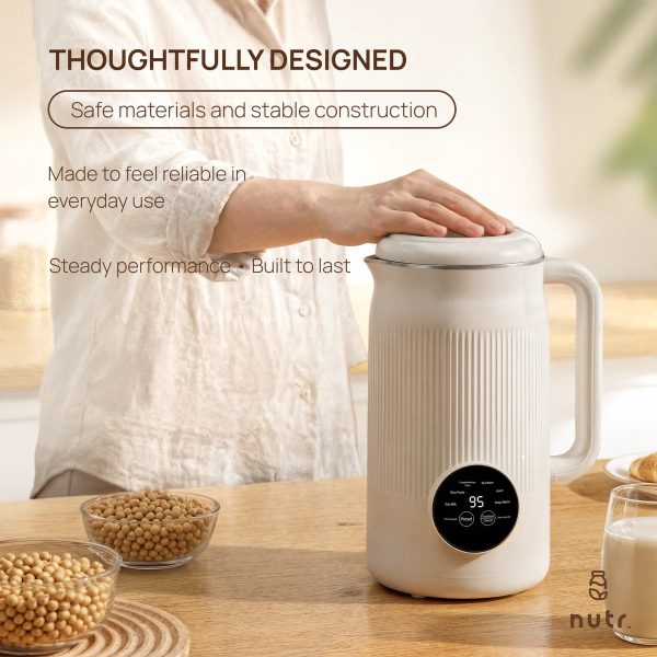Second image of Plant-Based Milk Maker 1200ml – Automatic Soy, Rice & Bean Milk Machine
